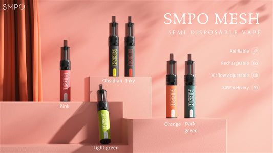 SMPO MESH disposable vape review